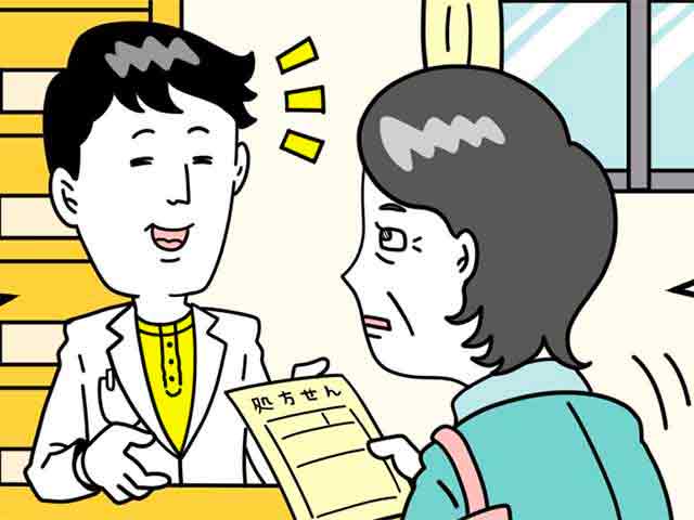 患者さんの代理人に服薬指導するには？の画像