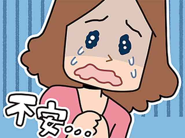 医師の対応に不安を持っている患者さんの画像